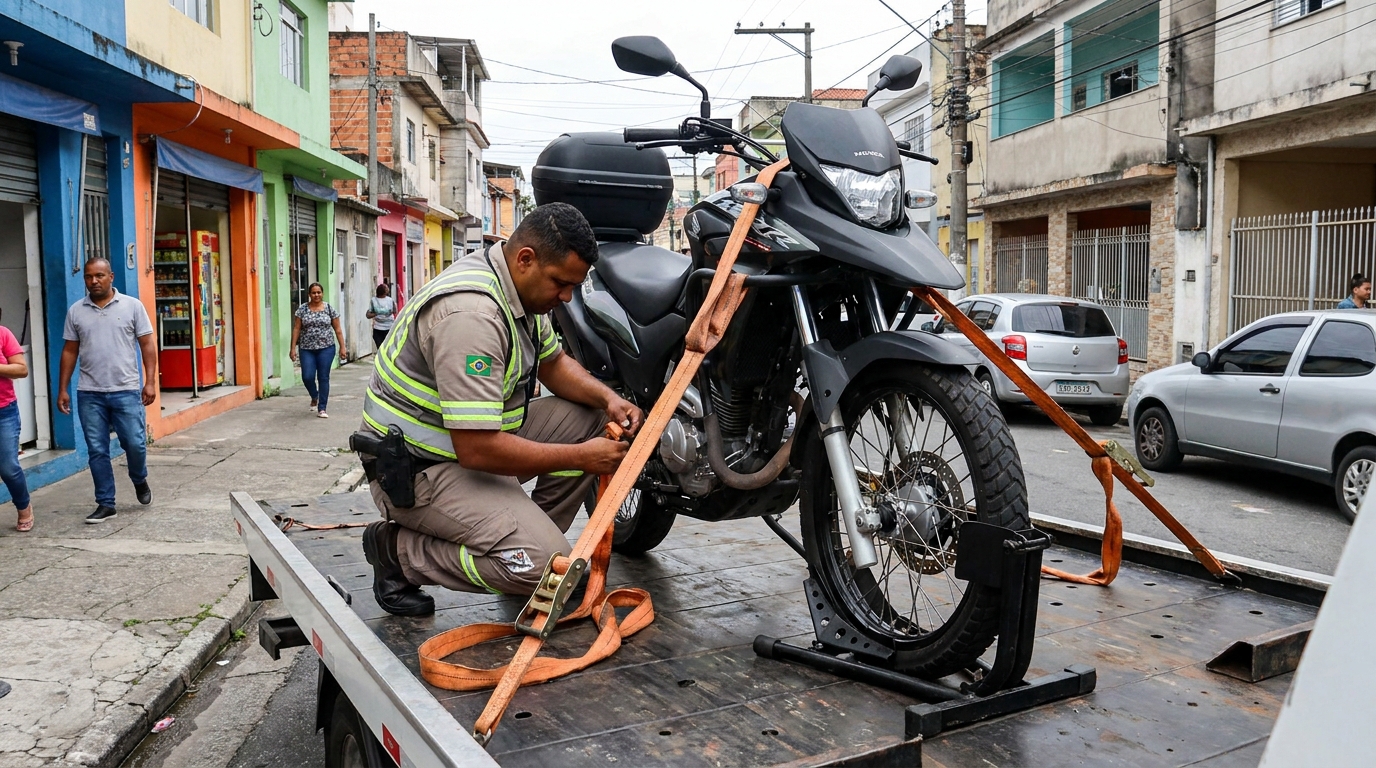 Guincho para Moto em Limeira‑SP