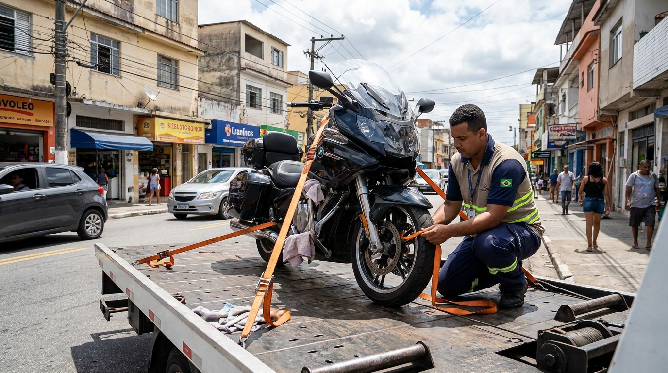 Guincho para Moto em Limeira‑SP