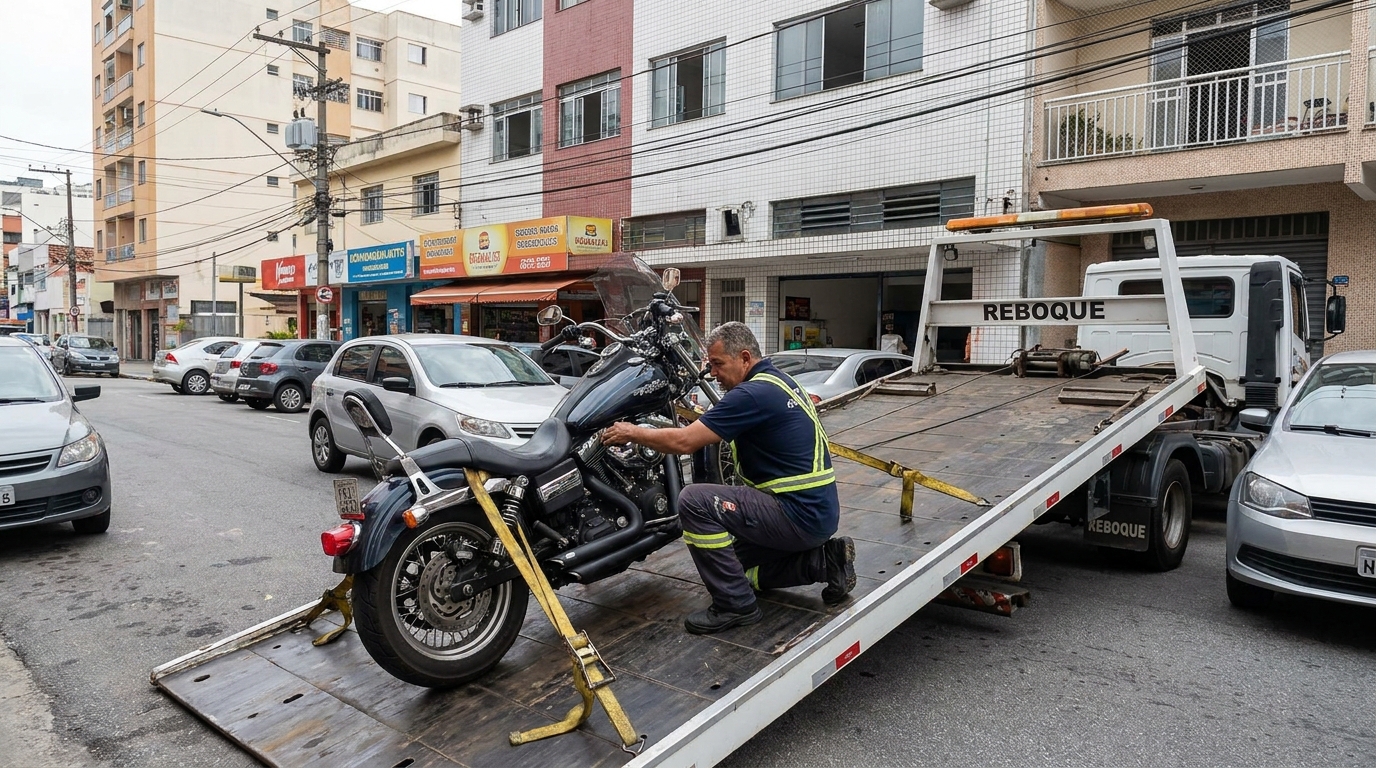 Guincho para Moto em Limeira‑SP