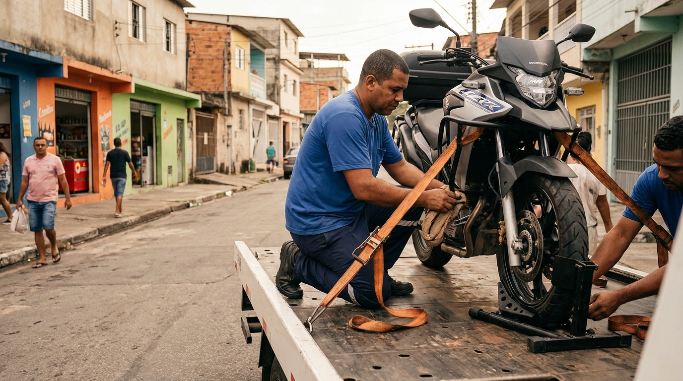 Guincho para Moto em Limeira‑SP